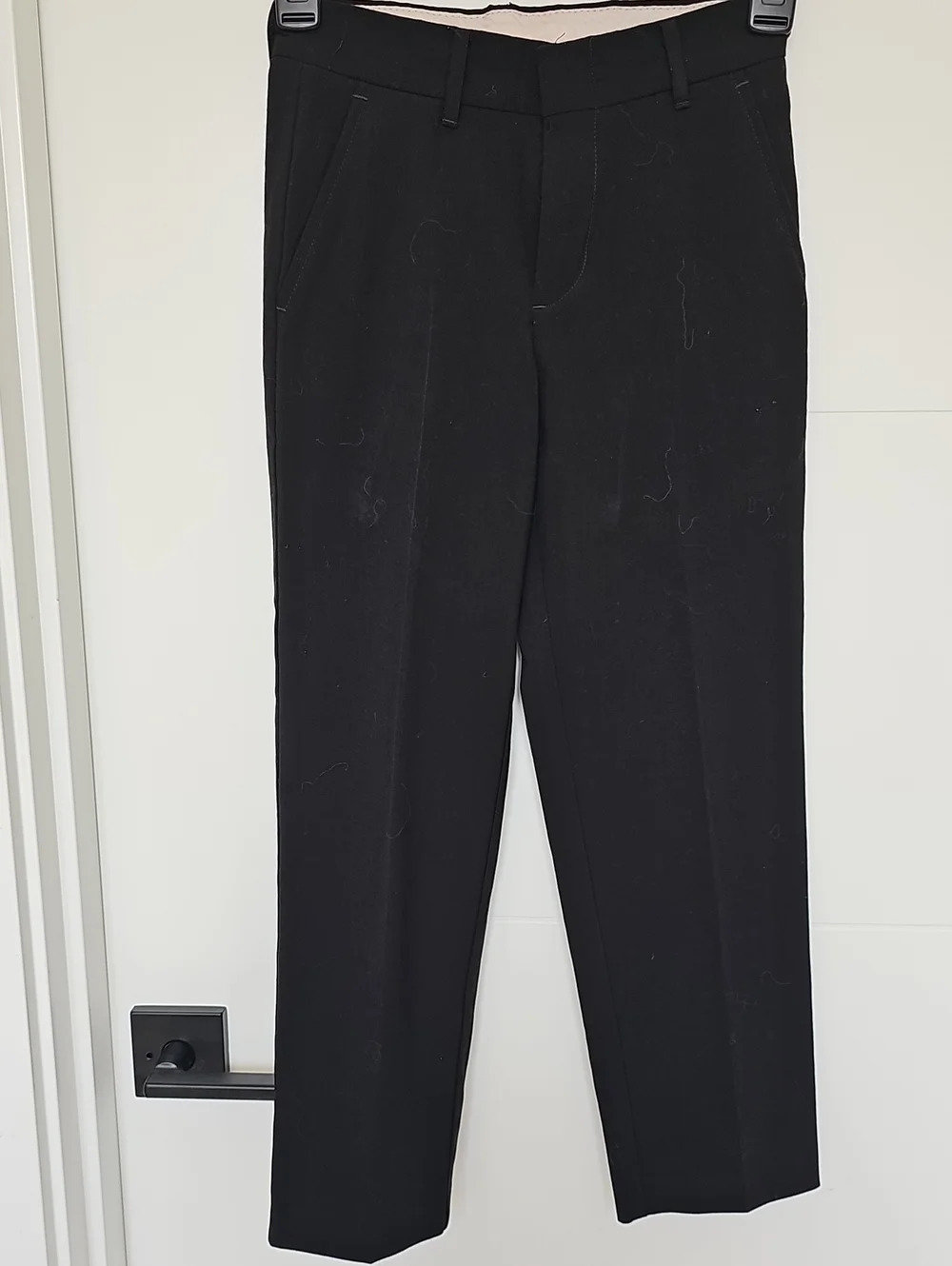 Chaps Classic Black Dress Pants Boys Sz 8 Regular